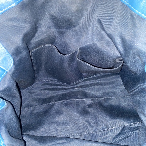 Coach Blue Denim Chelsea Optic Signature Jacquard Shoulder Bag & wallet - Picture 7 of 16